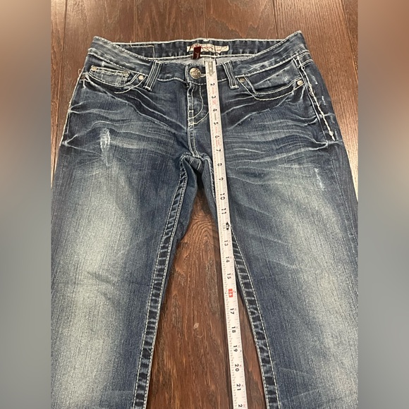 BKE Jeans Sabrina Boot Women Size 27x31.5 Medium Wash - Picture 5 of 9